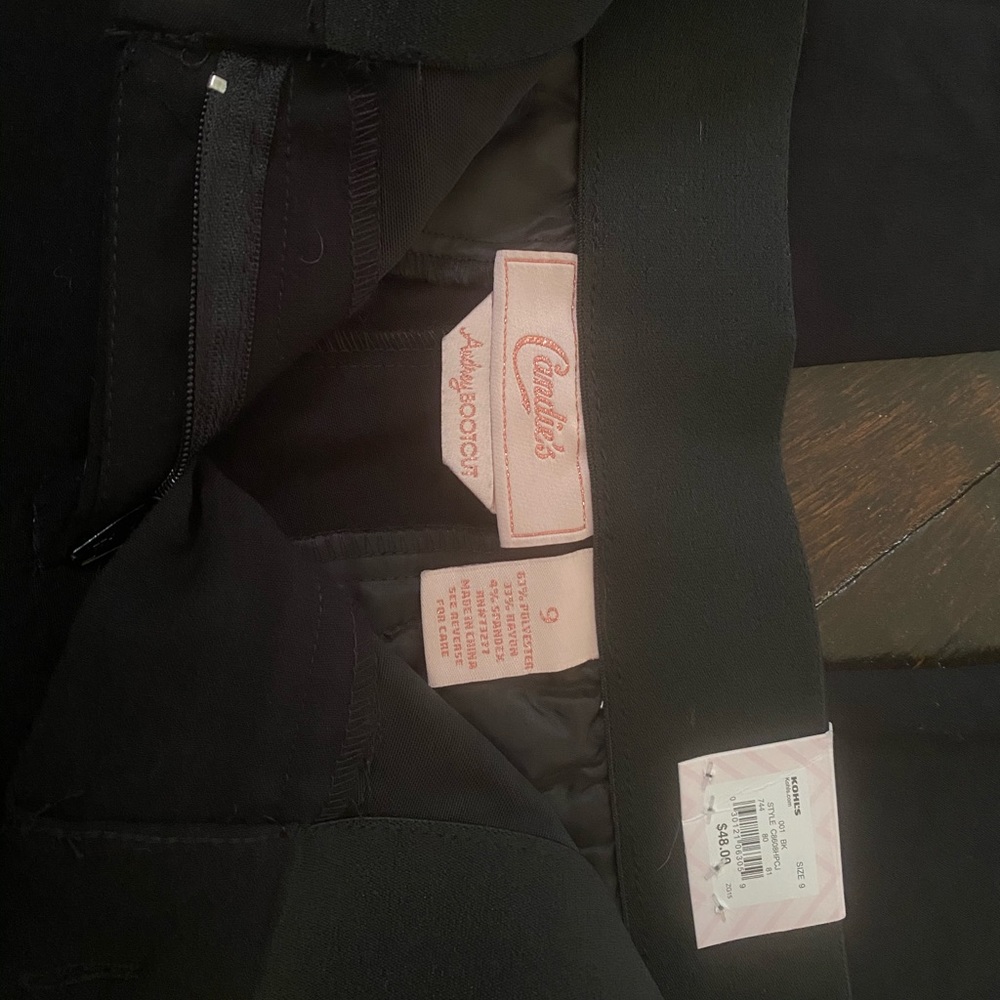 Size 9, NWT, black dress pants